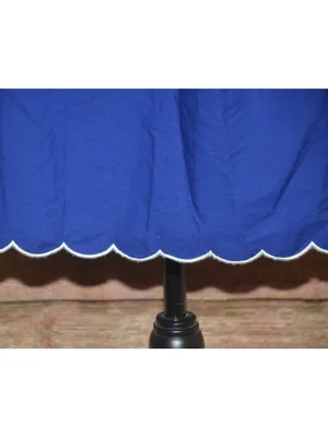NWT Anthropologie Forever That Girl Mimi Size M Blue Scalloped Mini Sun Dress thumbnail 7