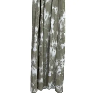 Thakoon Sleeveless Tie Dye Maxi Slip Dress Open Back Scoop Neck 0 Sage Green thumbnail 8