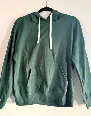 Buffalo David Button • Dark Green Pullover Hoodie thumbnail 1