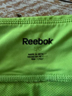 💚 Reebok Women’s Athletic Lined Running Shorts – Size Large – Lime Green thumbnail 8