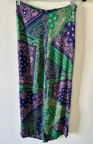 Olivaceous Wide Leg Pant Size M thumbnail 1
