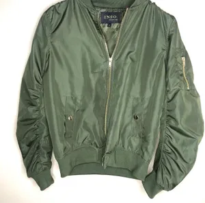INSO Green Bomber Jacket Size M thumbnail 5