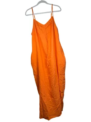 Lane Bryant NWT Cinchable Neckline India Cotton Maxi Dress Sz 18/20 thumbnail 3