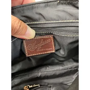 Dooney Bourke womans Black Brown Canvas Leather Handbag SKU 8761 thumbnail 16