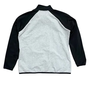 Lauren Ralph Lauren LRL Full‎ Zip Track Jacket Sweatshirt Grey Black Womens XL thumbnail 3