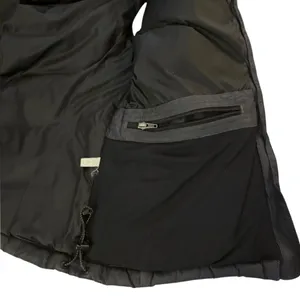LL Bean Vintage Goose Down Puffer Vest Womens Size Small Petite Black Zip Up thumbnail 7