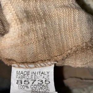 Tan cotton top size medium thumbnail 6