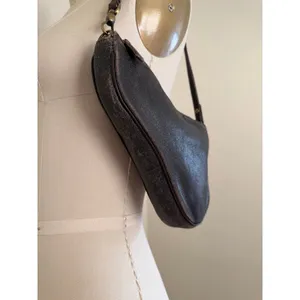 Christian Dior by John Galliano 2001 Vintage Leather Saddle Pochette ShoulderBag thumbnail 4