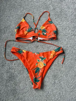 Oranges Bikini Set Orange thumbnail 1