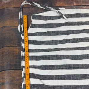 Lioness Fazio Linen Striped Midi Skirt thumbnail 10