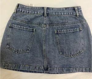 Denim Mini Skirt Blue Size XS thumbnail 2