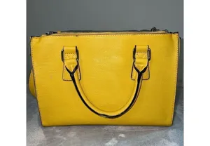 Betsey Johnson Satchel Crossbody Yellow Bag Shoulder Purse thumbnail 3
