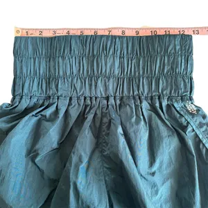 Free People Movement The Way Home Shorts Women’s Small Teal Green Lined Running thumbnail 3