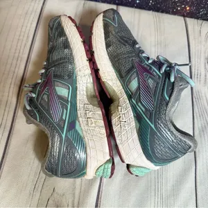 BROOKS RAVENNA DNA RUNNING ATHLETIC SHOES‎ Women’s Sz 7.5 AQUA/ GREY thumbnail 4