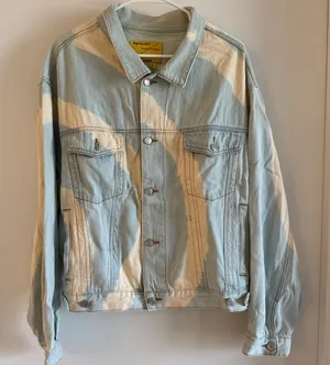 Signature 8 Tie Dye Denim Jacket Blue Size L thumbnail 1