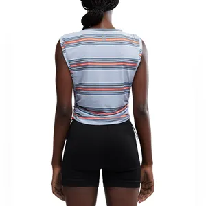 NWT FP MOVEMENT People Sport Mode Muscle Tee Steel Combo M thumbnail 4