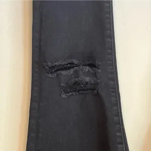 American Eagle Black Distressed NE(X)T Level Stretch Jegging Size 4 thumbnail 9