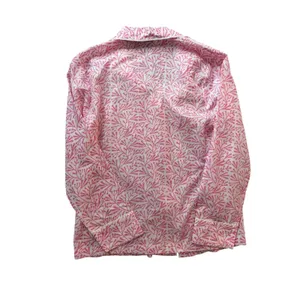 Lime Tree Design England Pink Cotton Pajama Set Small Travel Bag Pockets thumbnail 6