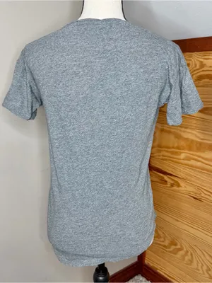 Madewell Whisper Cotton Crewneck Tee Small S Grey Heather Short Sleeve C0984 thumbnail 2