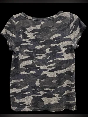 J. Crew Gray Camo Short Sleeve Tee thumbnail 3