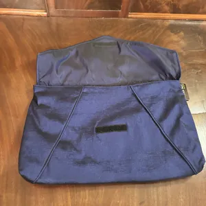 Mycra Pac One Navy Clutch Foldover Evening Bag Travel Packable‎ Handbag NWT thumbnail 7