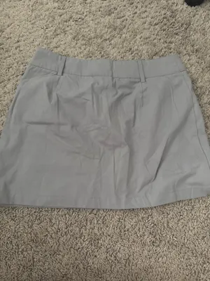 Cargo Mini Skirt Light Grey Gray thumbnail 2
