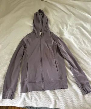 We Wander Women's Hooded Zip Jacket - Lavender Gray thumbnail 1