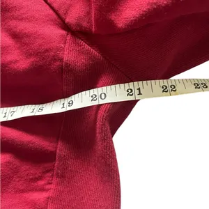 Gymshark maroon Cropped Sweatshirt Size large thumbnail 6