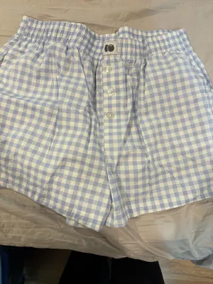 Gingham boxers Blue Size M thumbnail 1