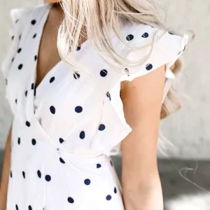✨ DAHLIA POLKA DOT WRAP DRESS ✨ thumbnail 3