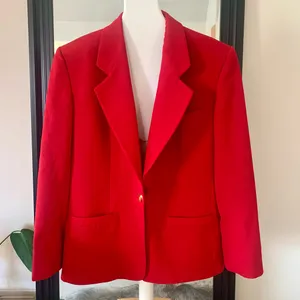 Red Blazer Austin Reed London England Suit Jacket thumbnail 1