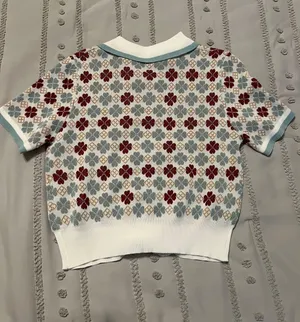 SheIn Short Sleeve Sweater thumbnail 2