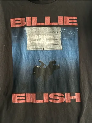 Billie Eilish Target Exclusive Hit Me Hard and Soft Graphic Tee M thumbnail 3