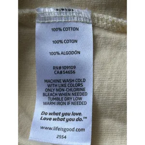 Life is good butter yellow tank top Large pineapple cocktail thumbnail 5
