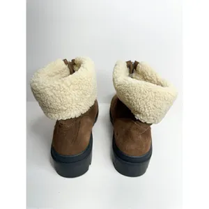 Caslon‎ Boots Cayla Water Resistant Size 9.5 Faux Shearling Trim Booties thumbnail 5