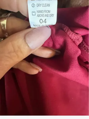 Elegant Red Ruched Cowl-Neck Midi Dress thumbnail 7