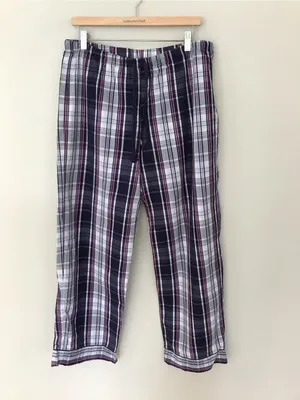 Victoria Secret Plaid Cotton Blend Pajama Set thumbnail 6