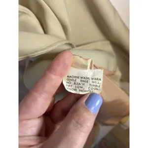 Vintage Beige Button Front Car Coat Women’s Classic Tailored Jacket With Pockets thumbnail 9