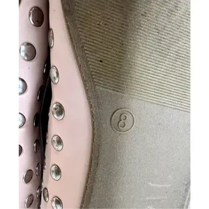 Wild Diva Blush pink Studded Pointed Toe Ballet Flats Women’s Shoes Size 8 thumbnail 9