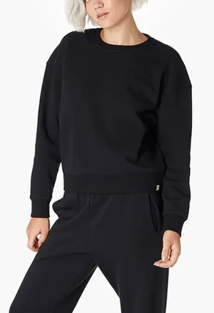 Tkees Air Whipped black crewneck sweatshirt thumbnail 1