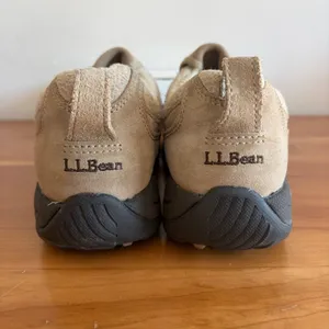 LL Bean Storm Chaser Suede‎ Slip On Shoes Tan Primaloft 290479 Womens 7.5 M thumbnail 5