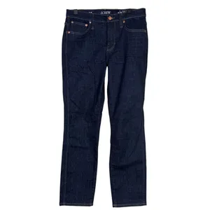 J. Crew 9" Vintage Slim Straight Ankle Cropped Stretch Jean 28 Indigo Dark Blue thumbnail 13