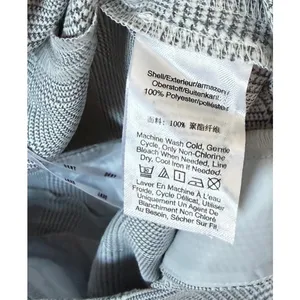DKNY Wide leg Pants Gray Plaid Womens Size 16 thumbnail 7