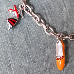 Shoe charm bracelet Silver thumbnail 6