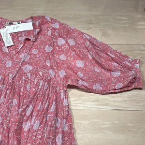 NWT Dolma Raya Block Printed Mini Dress Sz M thumbnail 7