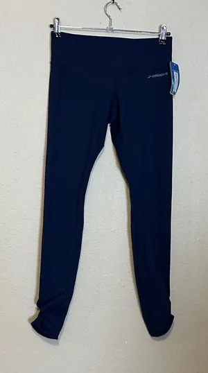 Brooks Green Light Tights in Navy Women’s‎ Size Small Running NWT thumbnail 1