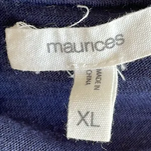 Maurices Blue Twist Puff Sleeve Tee thumbnail 6