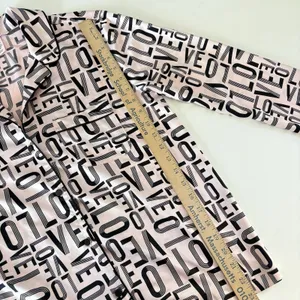 Victoria’s Secret Women’s Long Sleeve Sleepwear Button Pajama Top Pink Size XS-M thumbnail 8
