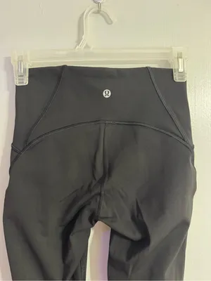 Lululemon Athletica Black Performance Leggings Size 4 thumbnail 8
