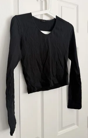 Brandy Melville black tee thumbnail 1